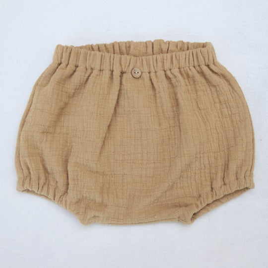 Bloomers aus Bambusmusselin, beige