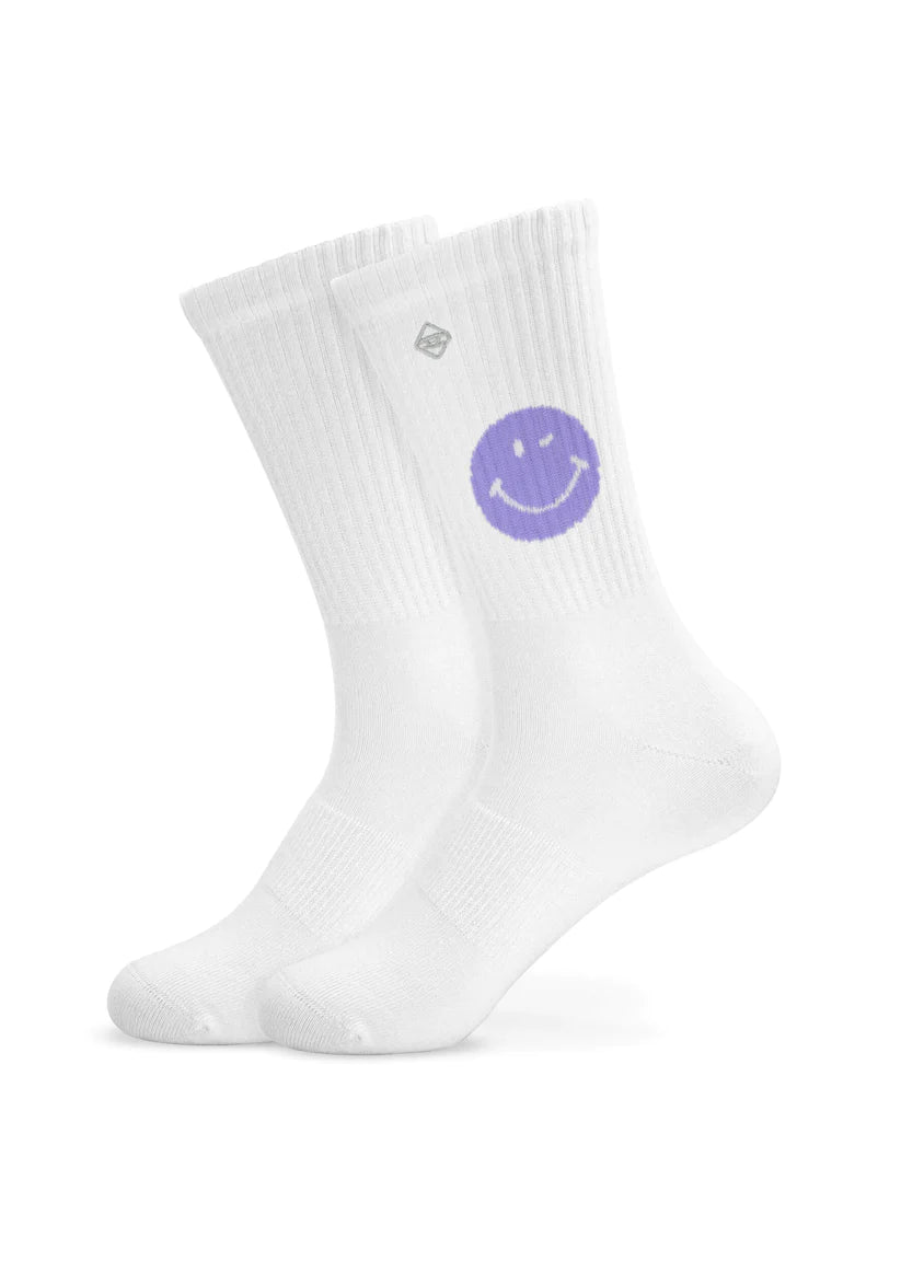 TENISSOCKEN - PURPLE SMILE