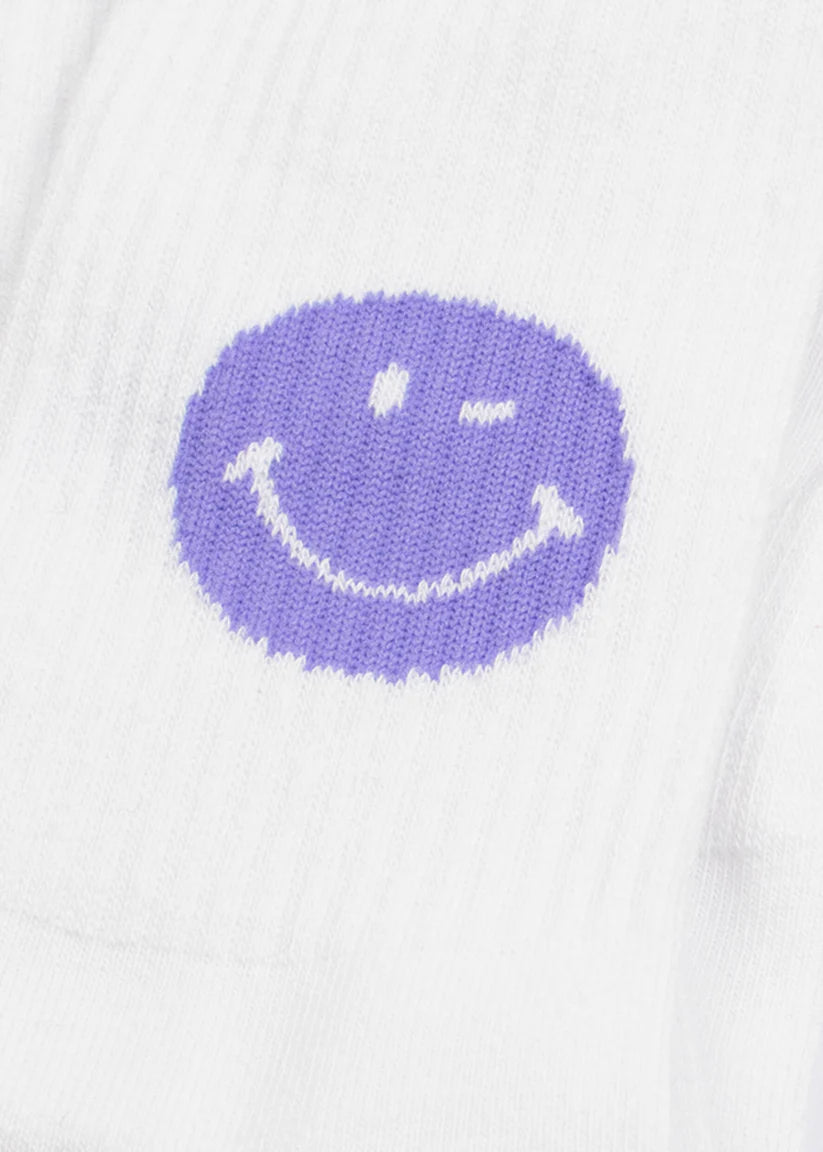 TENISSOCKEN - PURPLE SMILE