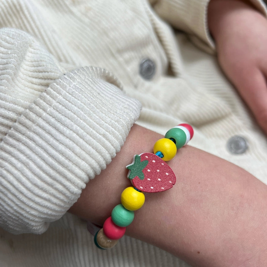 Erdbeer-Armband-Geschenkset