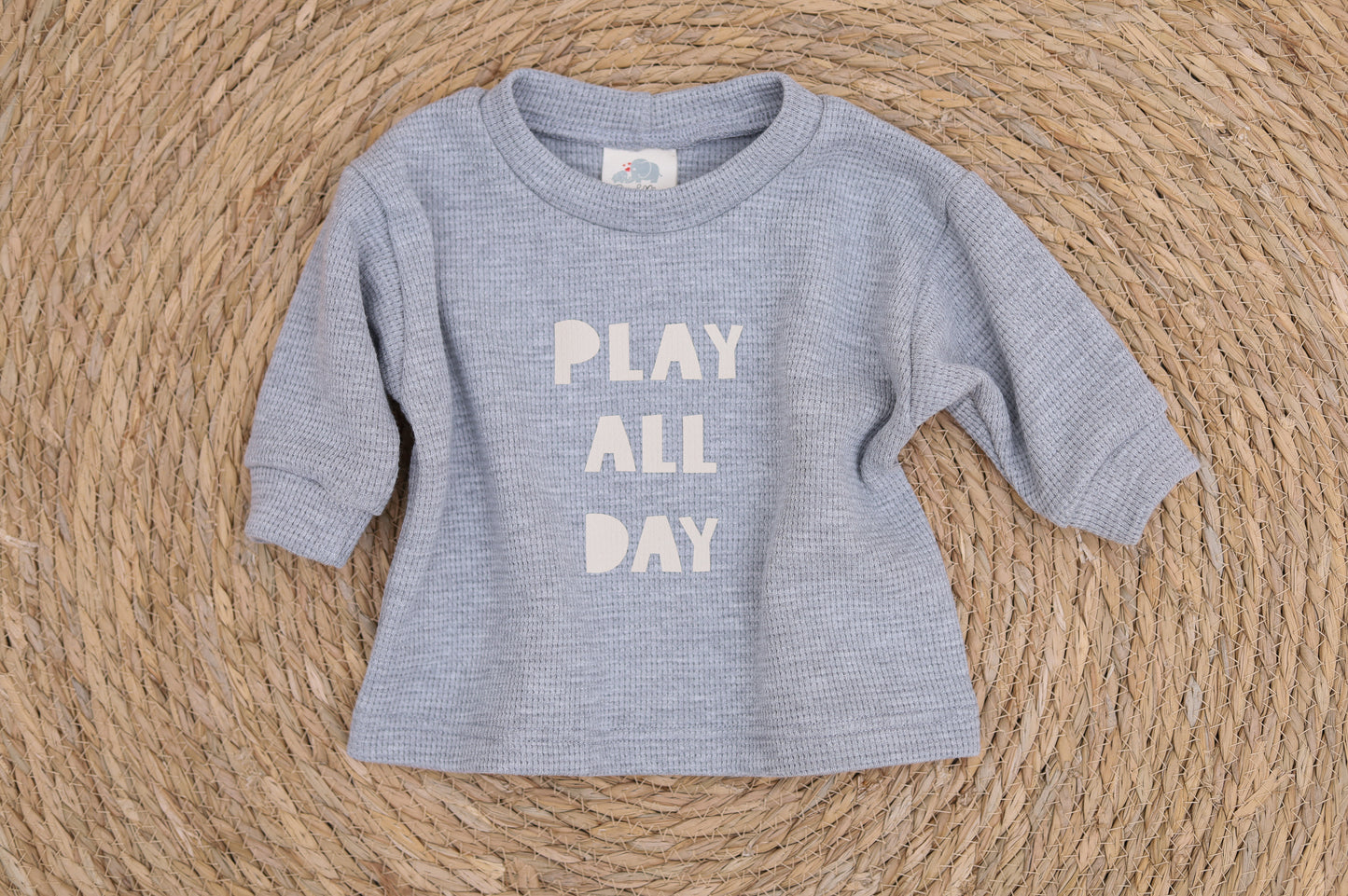 Waffle Sweater play all day - Tutuu&Me